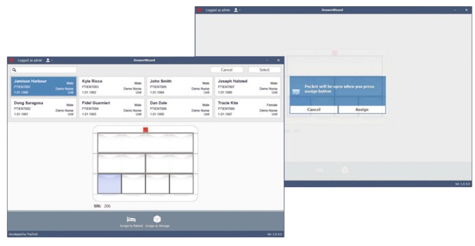 DrawerWizard Patient Verification Module